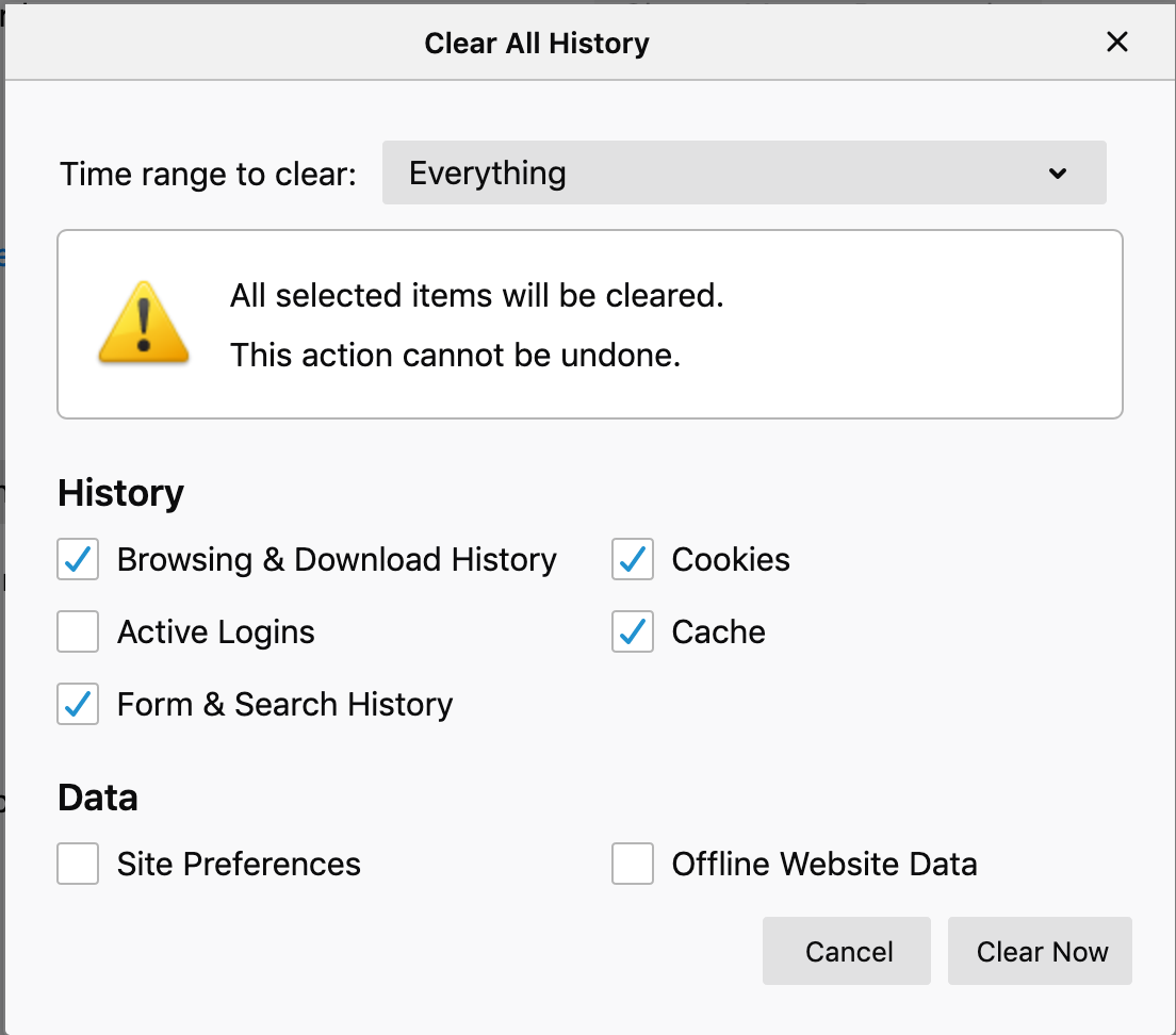 How Do I Clear My Browser's Cache?